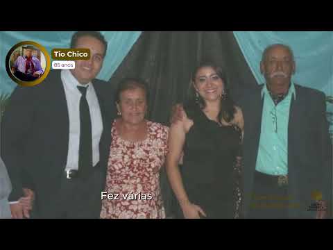 Cena de uma homenagem em vídeo